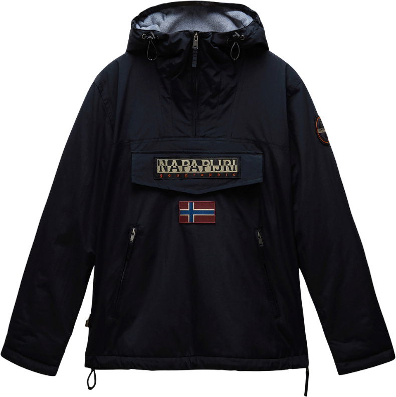 2026 Napapijri Mens Rainforest Pocket 2 Jacket NP0A4GMD041 - Black